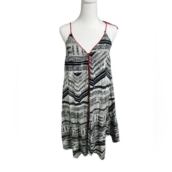 Akemi+Kin Rivera Tassel black and white red
Tie Women's Batik Anthropologie xs - Picture 10 of 14